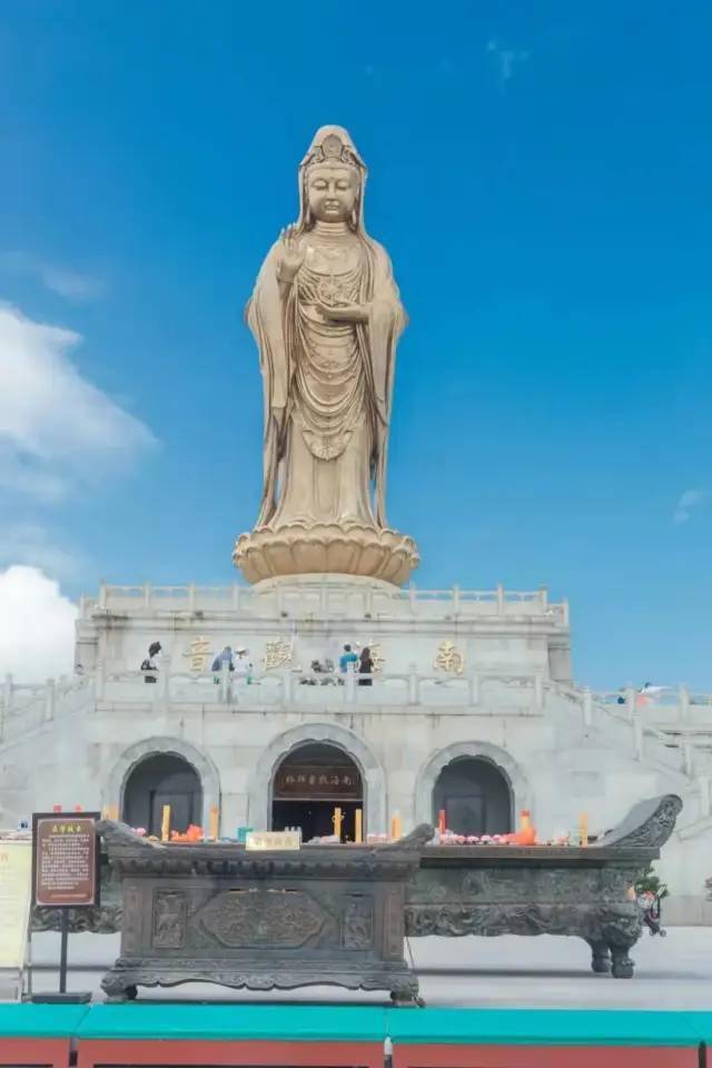 直飞普陀普陀山登高祈福满满福运禅行洛迦山邂逅神奇海上卧佛