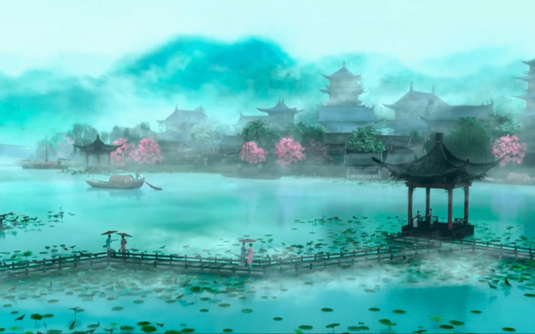 听雨听人生的上中下心灵之旅