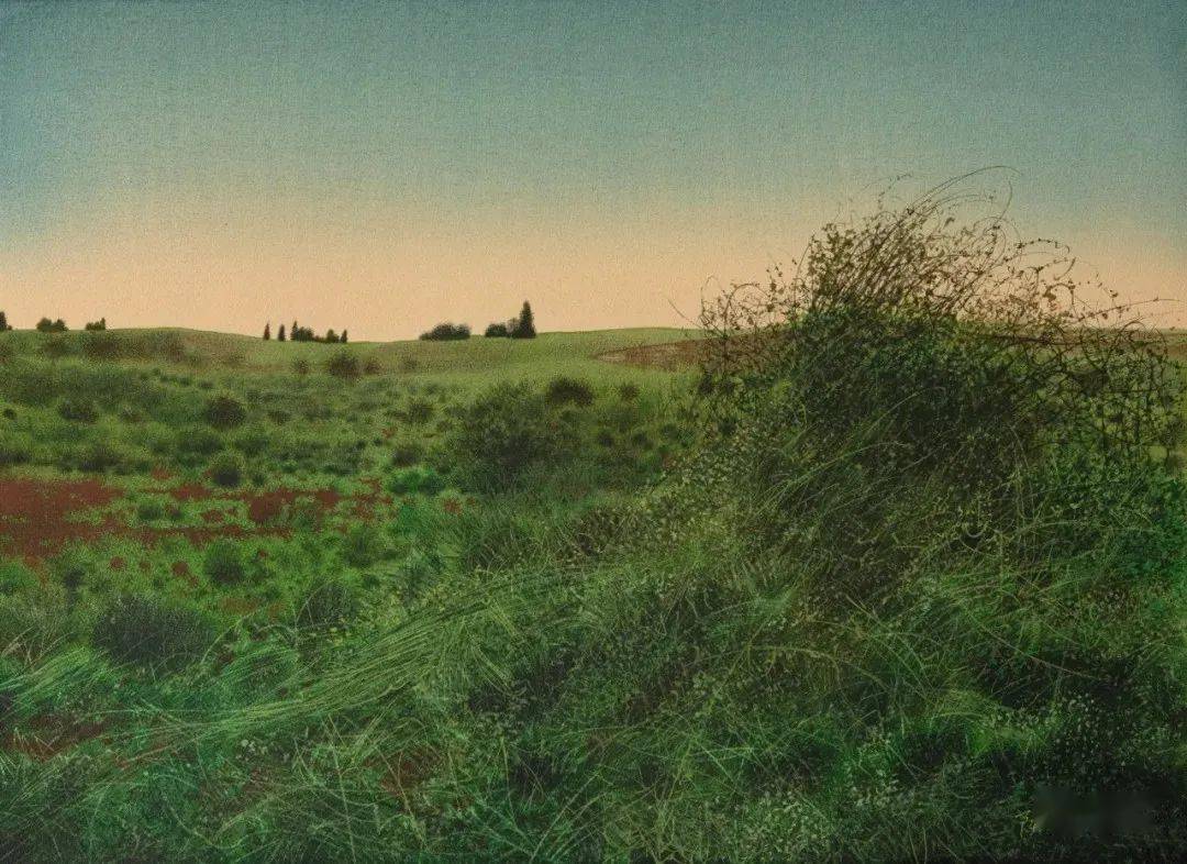 陈流油画及水彩风景作品