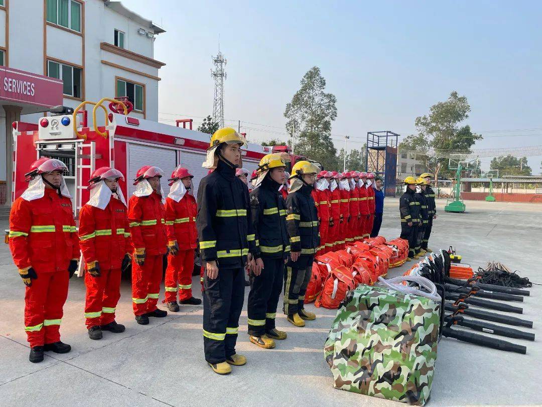 聚焦"平安清明"——阳江市消防救援支队开展森林火灾实战拉动演练