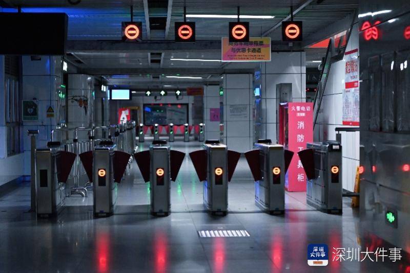 深圳地铁全网恢复，高峰行车间隔5-6分钟，这些站点不开放