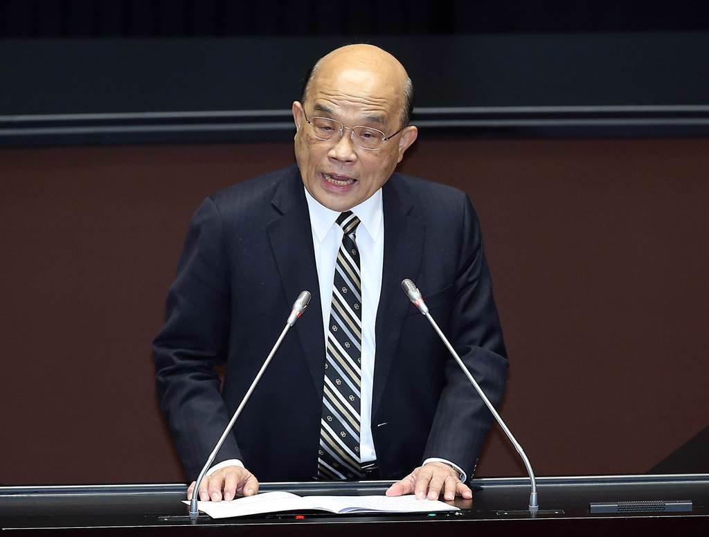 苏贞昌在民意机构询答时,践踏"法治"原理,甚至超乎常理地不断加码斥骂