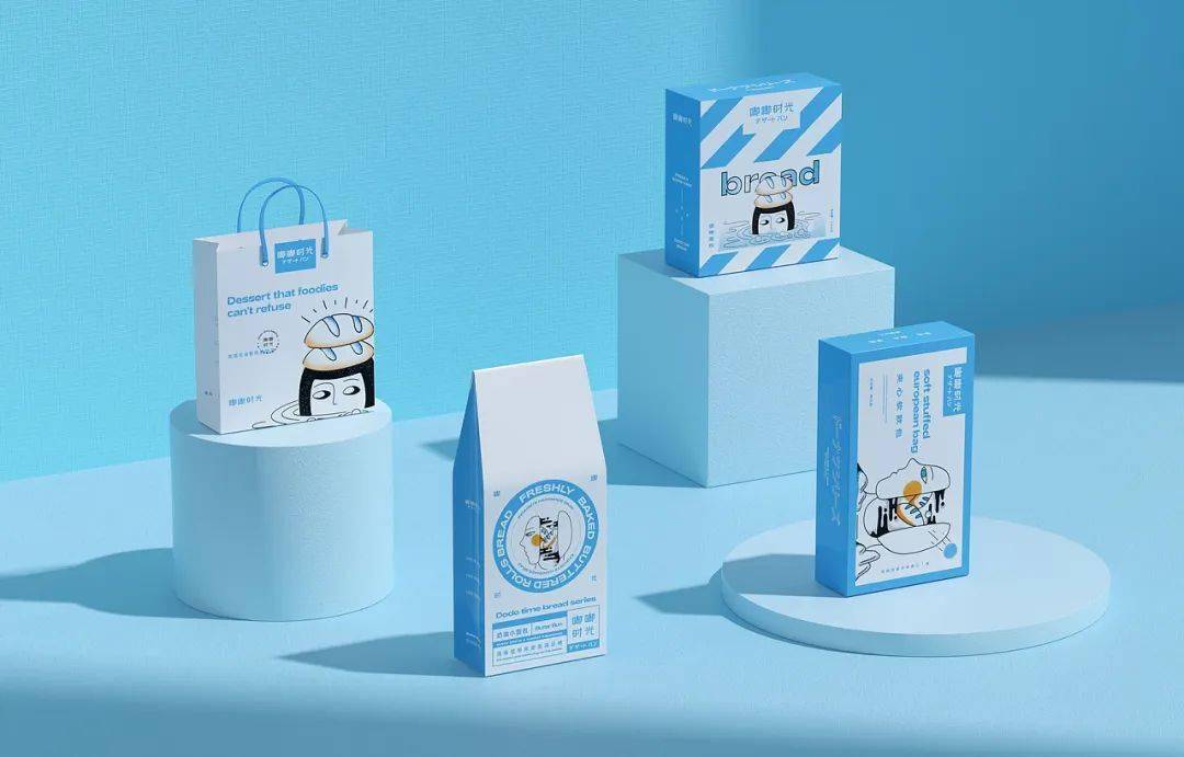 食品|早餐有着落了！这些烘焙食品包装设计，颜值也能当“饭”吃！
