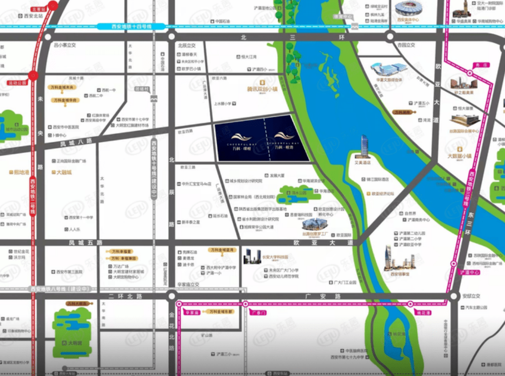 西安万科璞悦首日即达千人摇