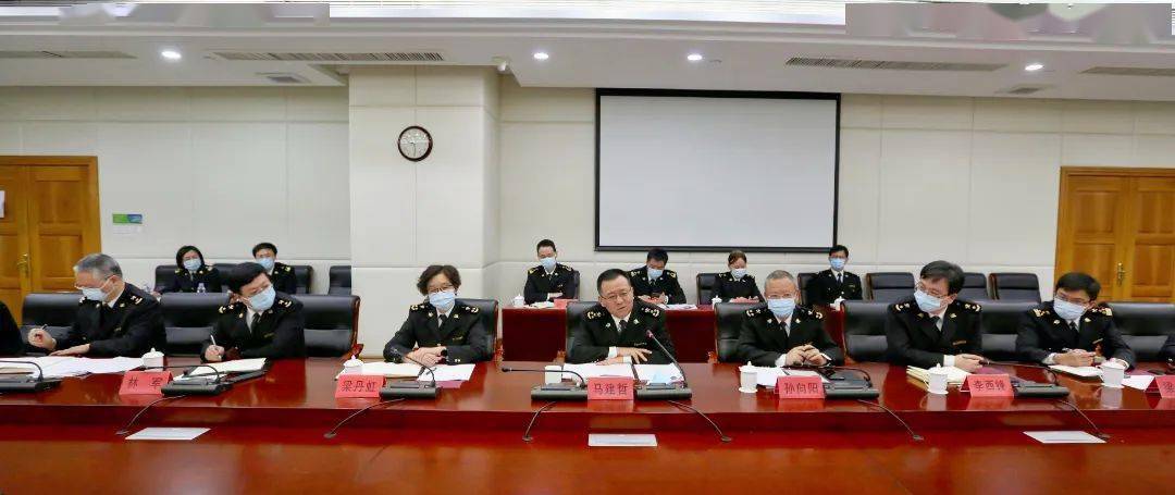 市政府副秘书长颜伟国,宁波海关党委书记,关长马建哲,市商务局党组