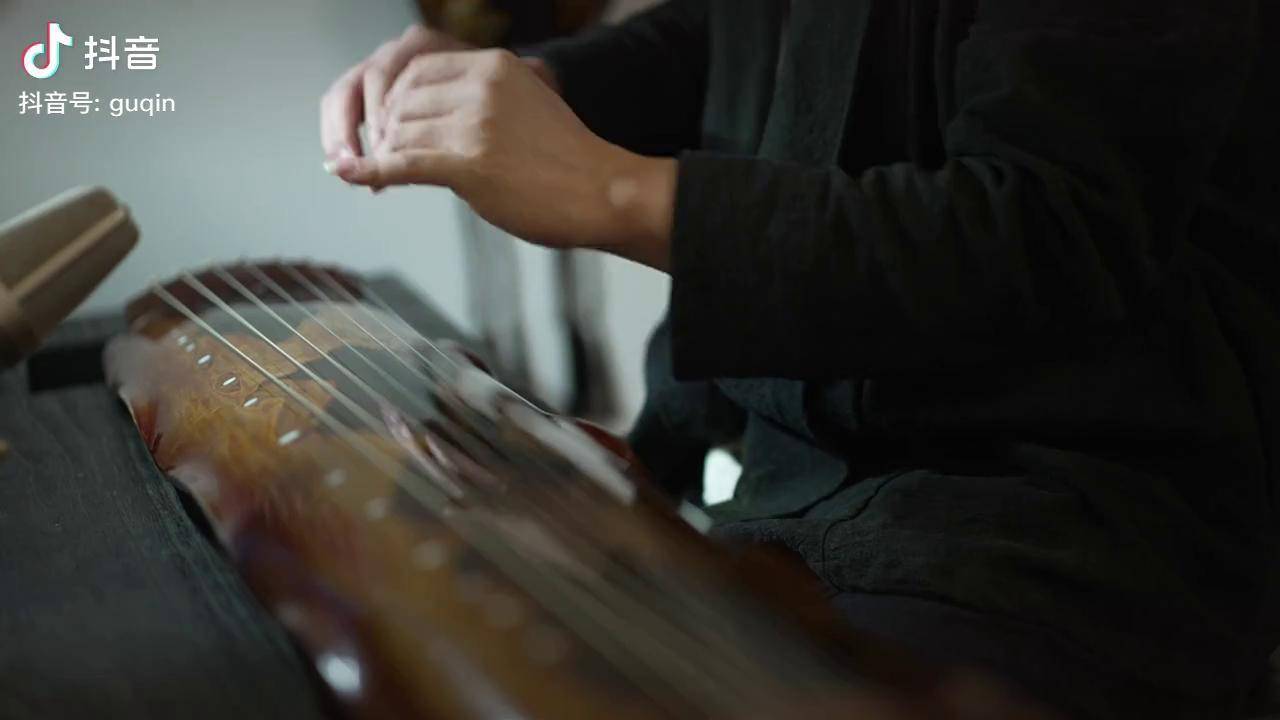 一世荣华不如半山听雨非遗传承人古琴斫琴家蔡伟艺亲斫蕉叶古琴抖音