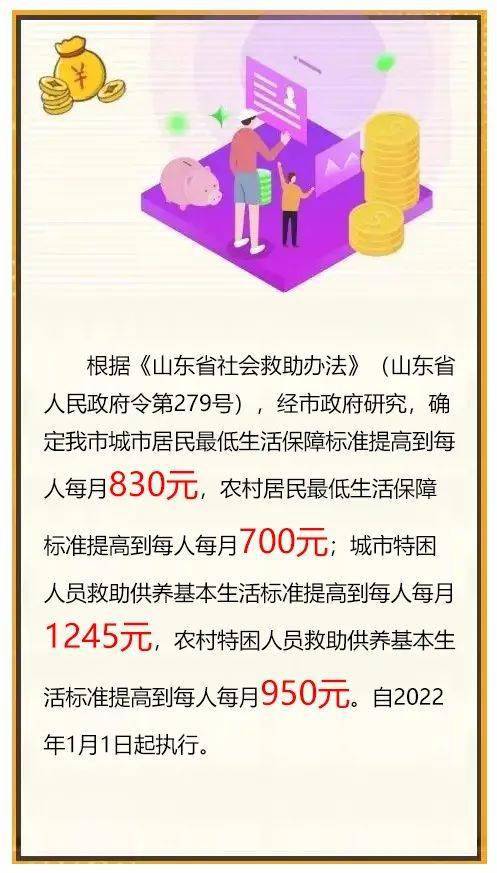 好消息！枣庄这项标准提高了