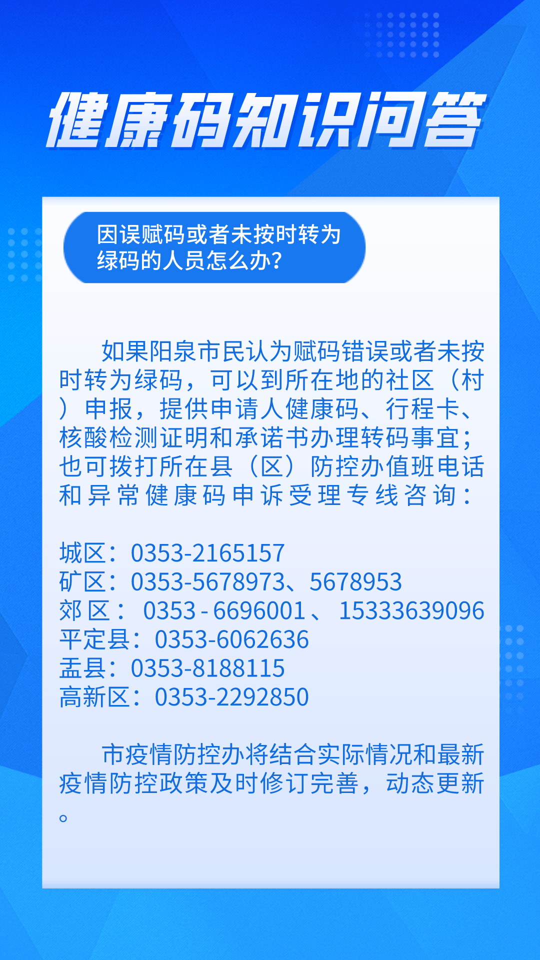 901提示健康碼變黃變紅怎麼辦如何轉綠