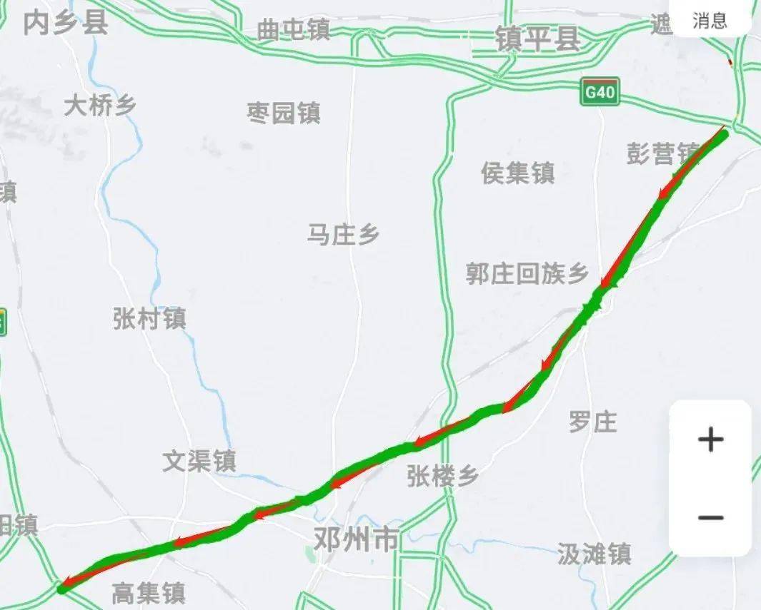 南邓高速公路选址图片