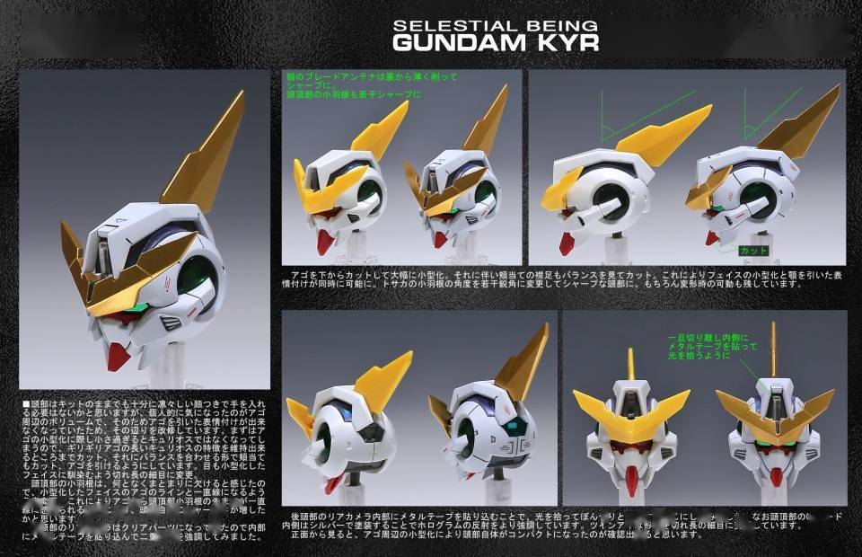 范例|模型制作范例：MG GN-003 主天使高达Ver.Metal Build-Style