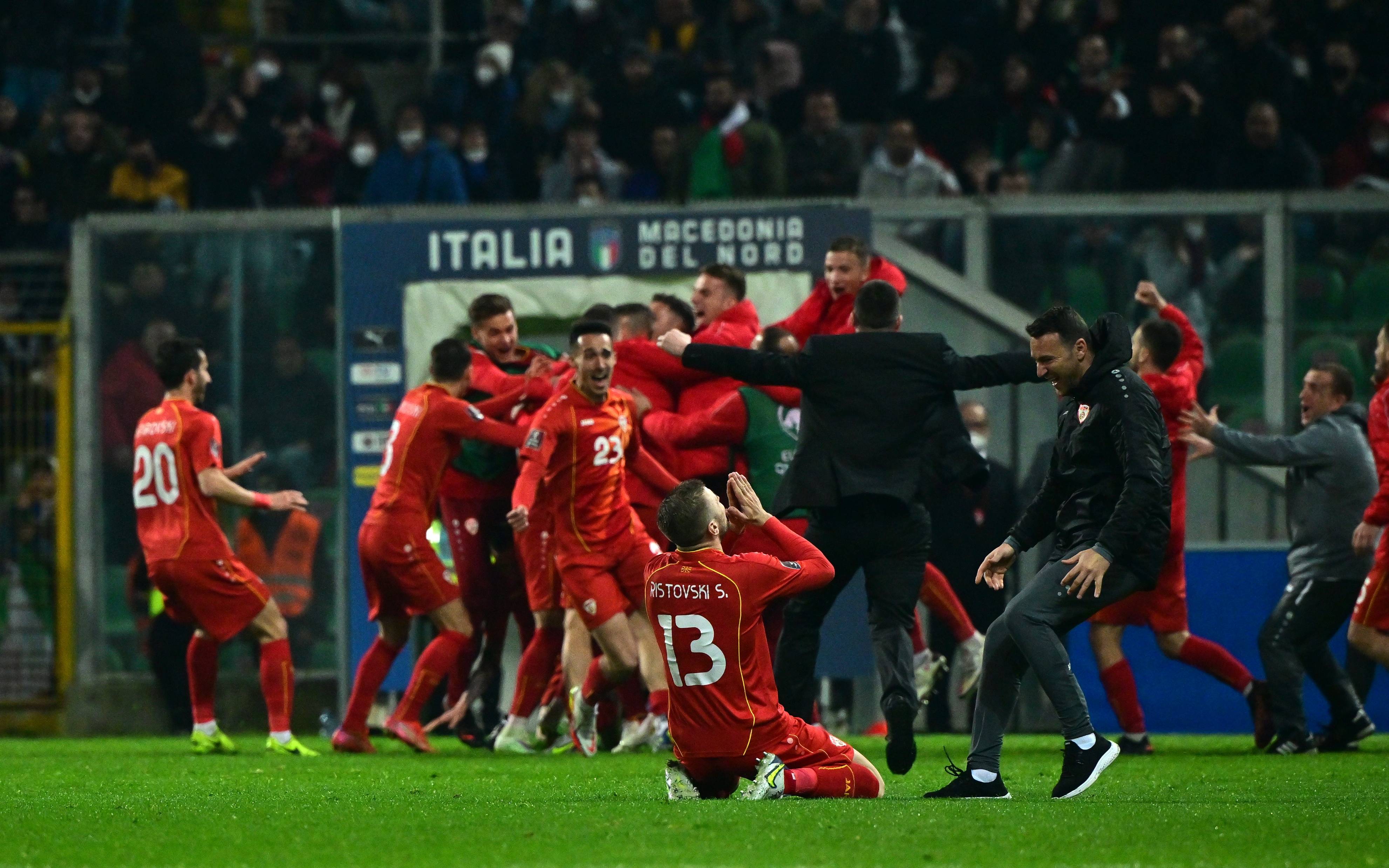 欧洲|不敌北马其顿，新科欧洲冠军意大利无缘卡塔尔世界杯