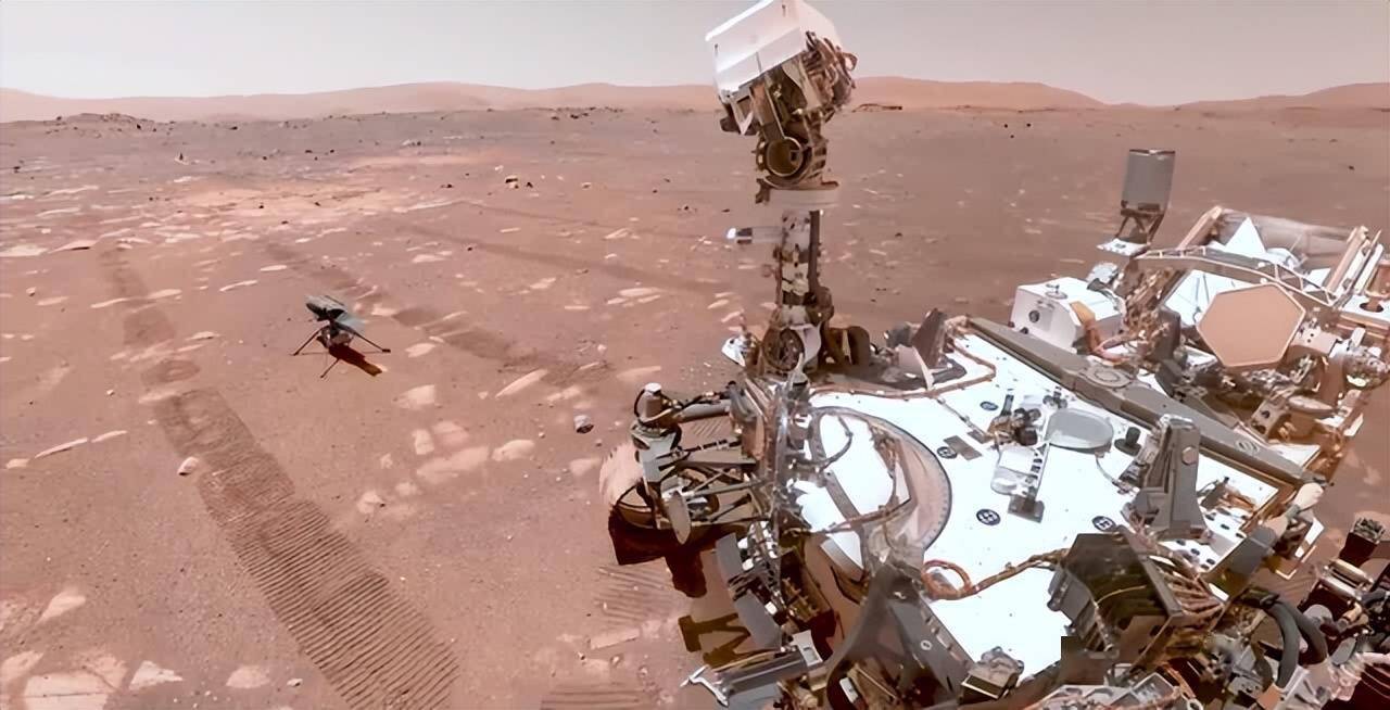 该抖一抖了祝融号火星车最新自拍照曝光浑身蒙了一层灰尘