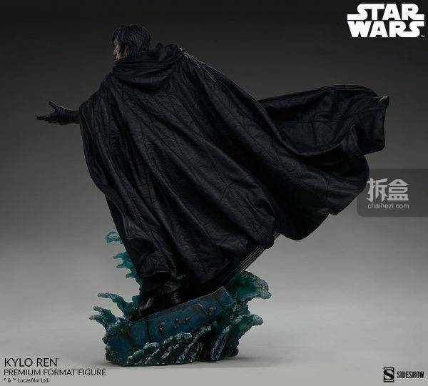 雷伊SIDESHOW 星球大战9 天行者崛起 雷伊 凯洛伦 20.5寸雕像