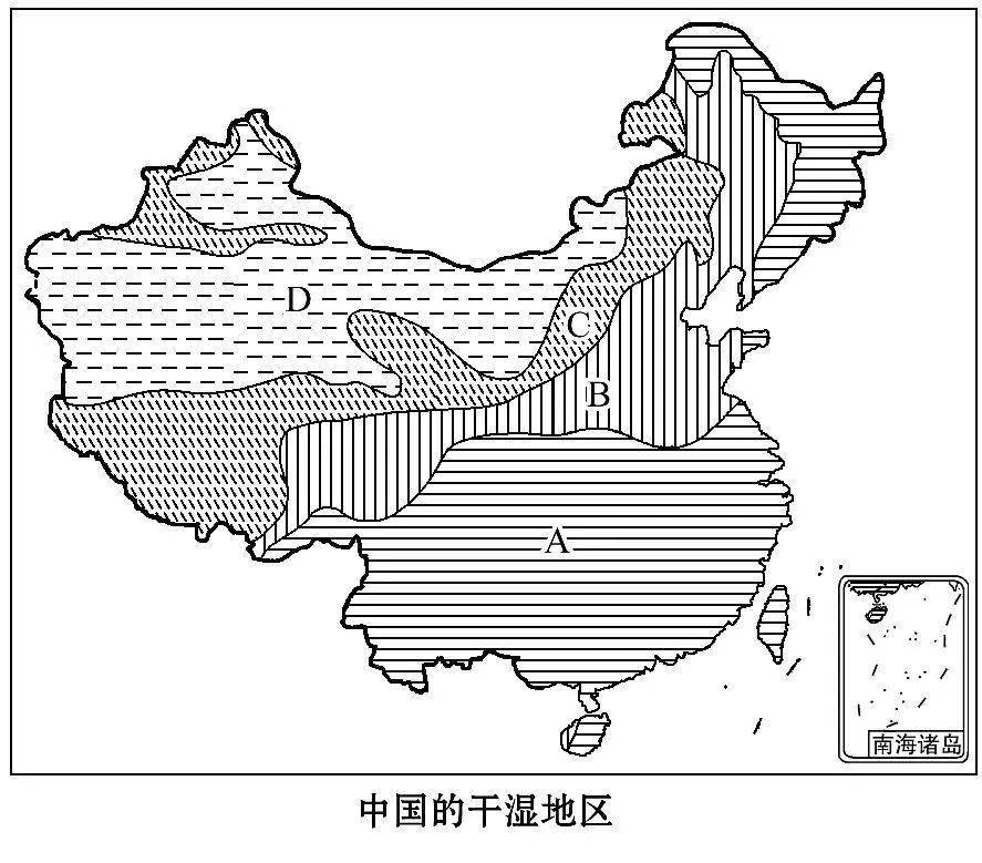 地图中国简笔画 黑白图片