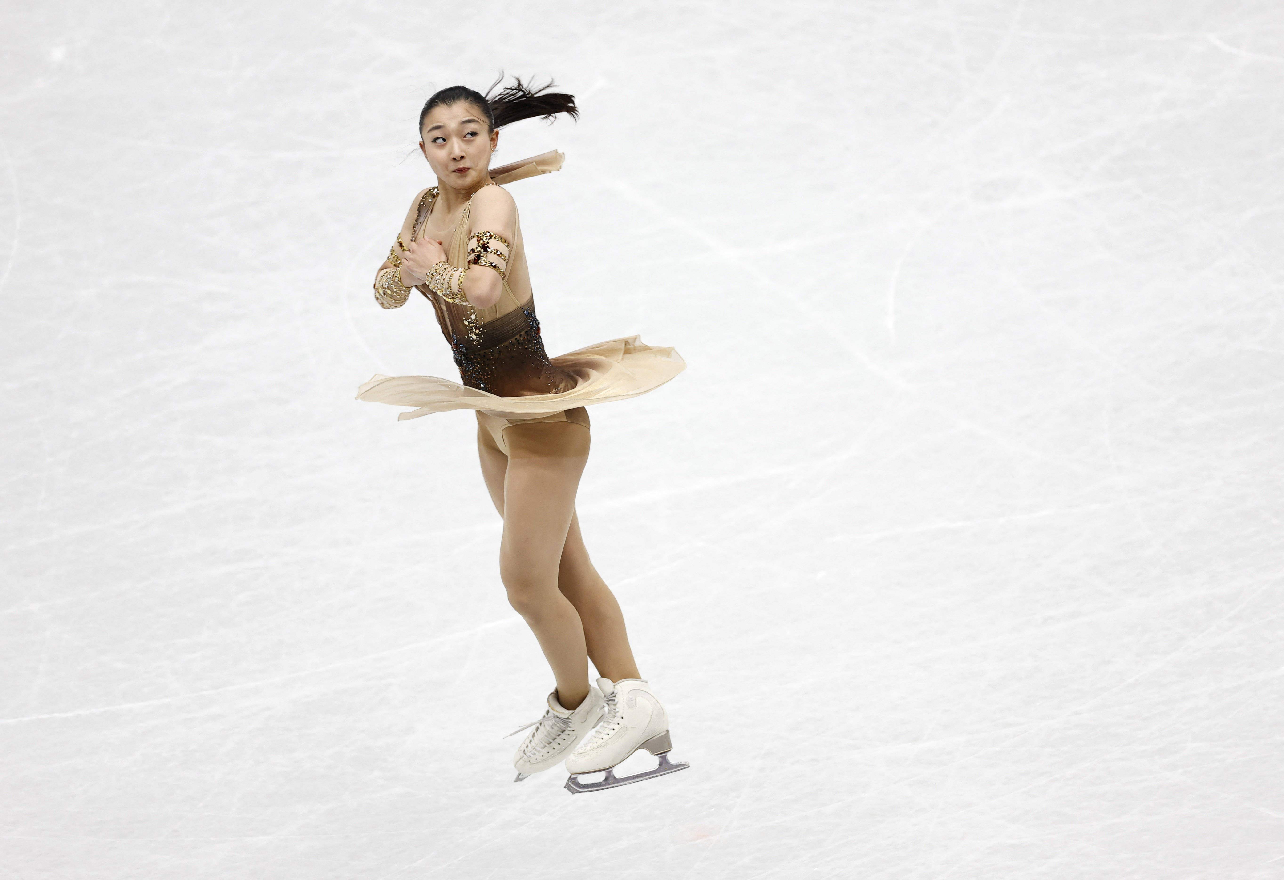 新华社|花样滑冰——世锦赛：日本选手坂本花织女单夺冠