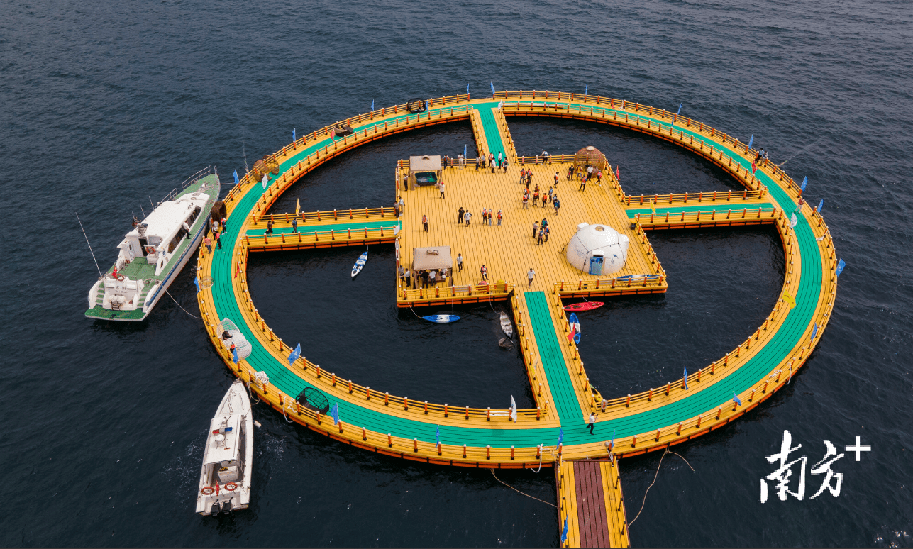 现代农业筑梦深海!惠州建"蓝色粮仓"为渔民转型铺新路_养殖_网箱_传统