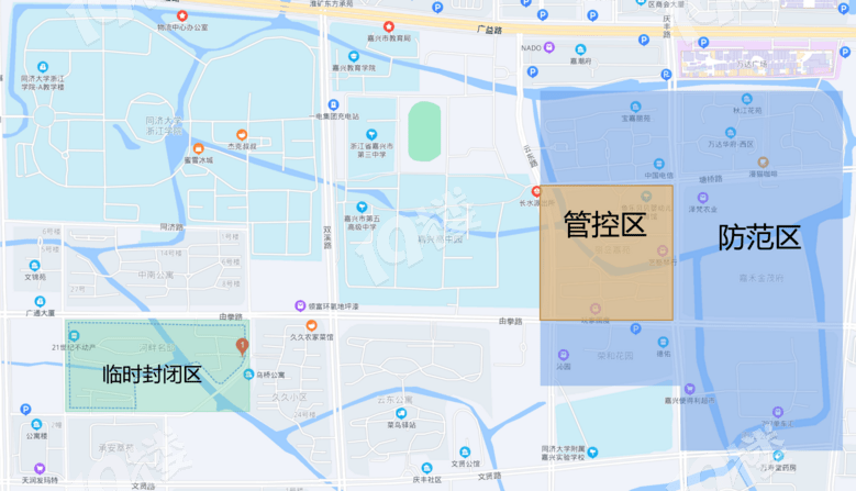 大桥镇为重点区域
