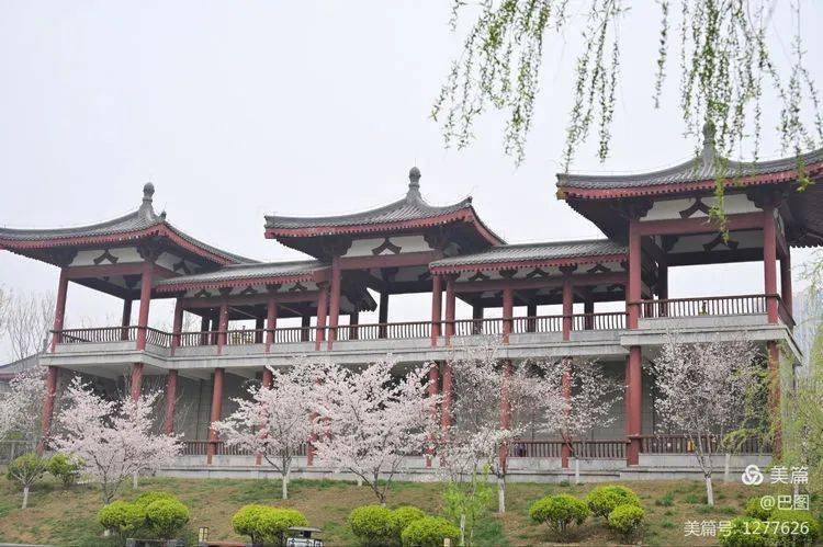 还原洛阳八小景再现武皇游春瀍壑朱樱掠影