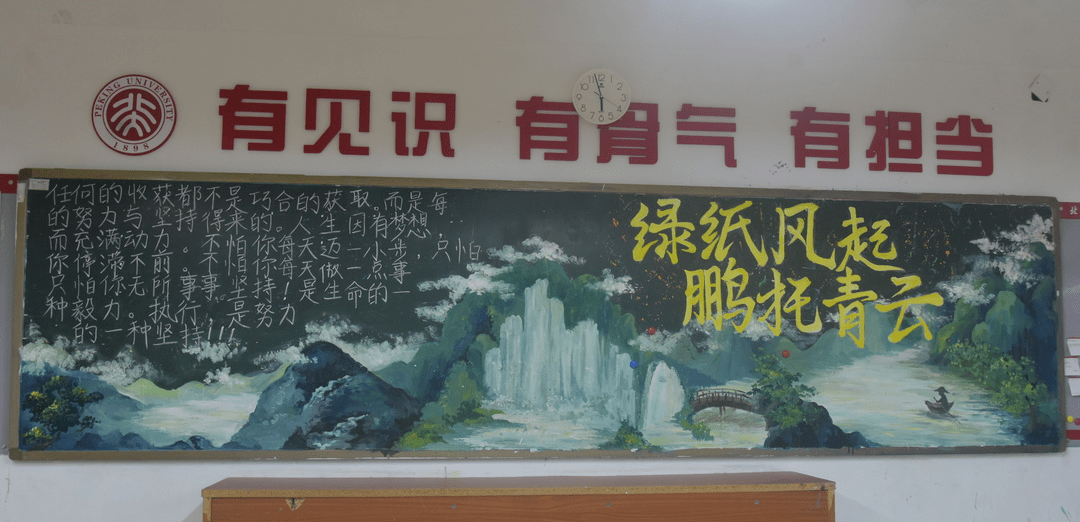 青鸟北附弘扬雷锋精神塑造优秀品格高中学雷锋月黑板报大赛
