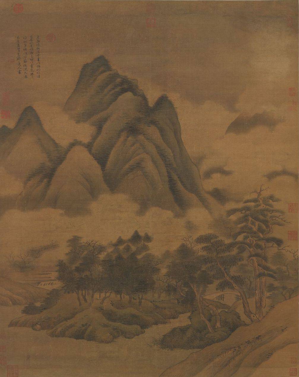 人物|故宫藏画里的“春山”：澹冶、柳色、小隐与晚归