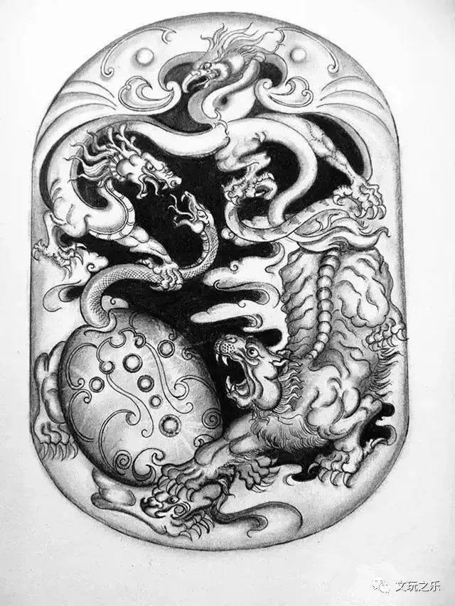 我们画的素描是平面的,而雕刻要展现的是立体的,这个时候就是考验雕刻