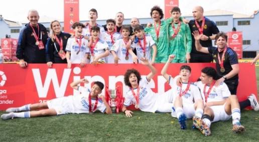 塞维利亚|皇马U13以1-0击败巴萨U13，夺得队史第九座西甲希望之星冠军