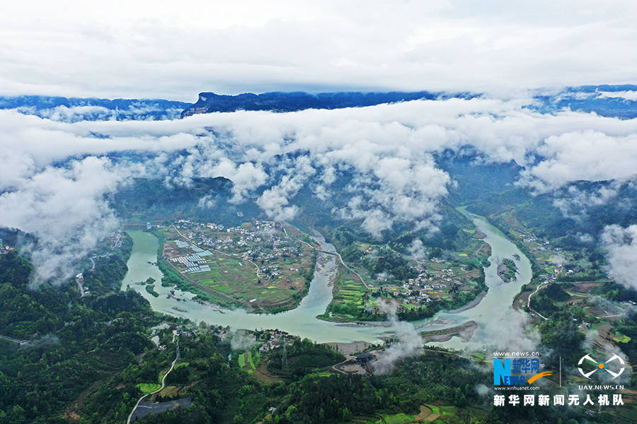 田园|重庆武陵山区：雨后云起 山乡如画