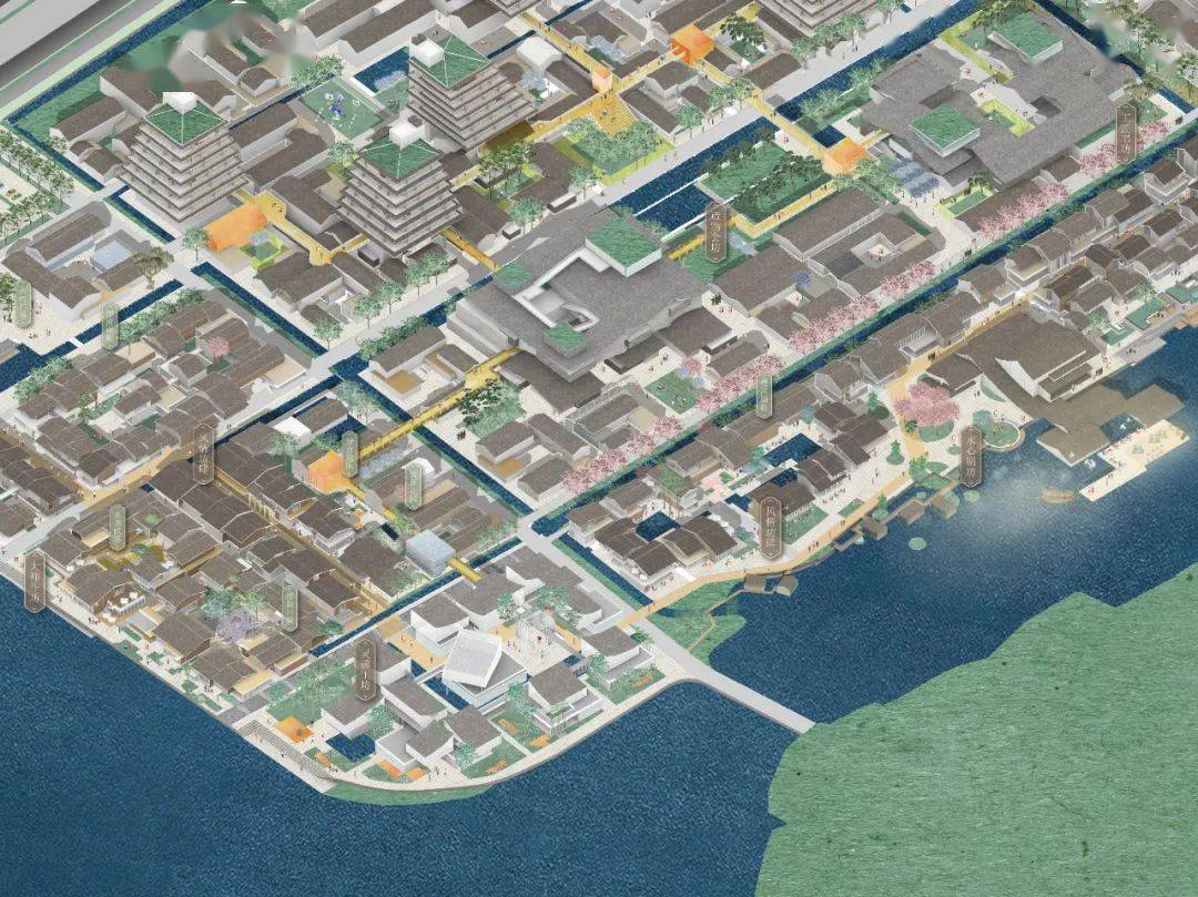 功能line+与MLA+联手设计：中标候选方案——苏州青苔中日工业设计村城市更新