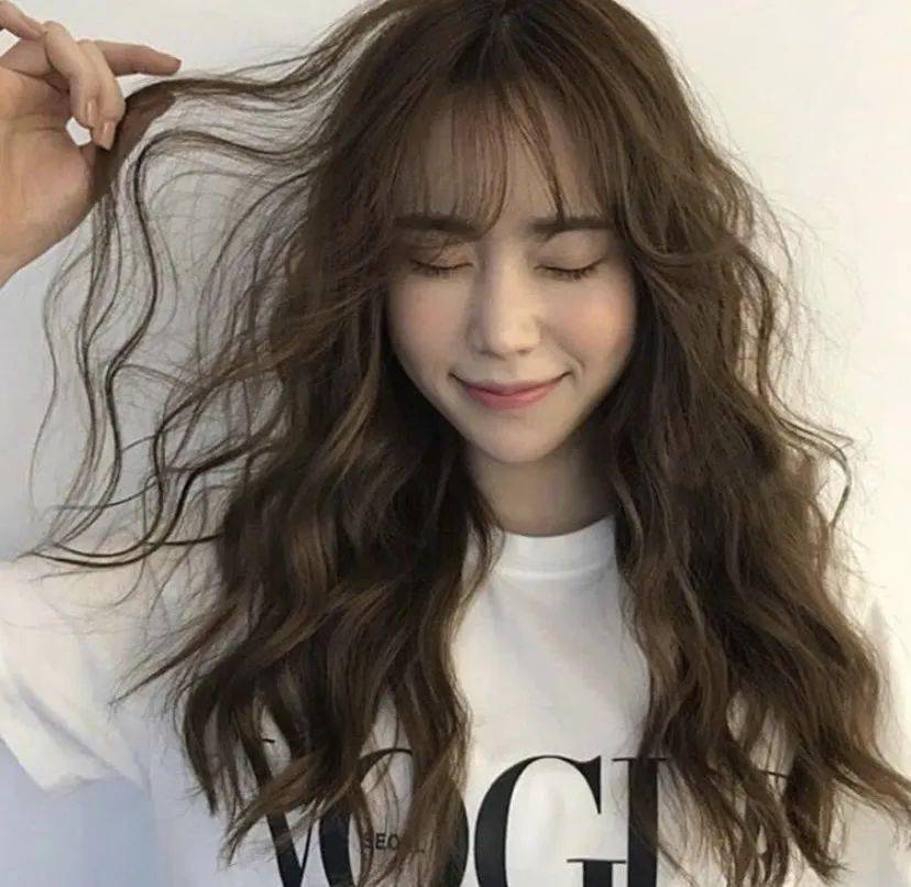 初恋感法式刘海