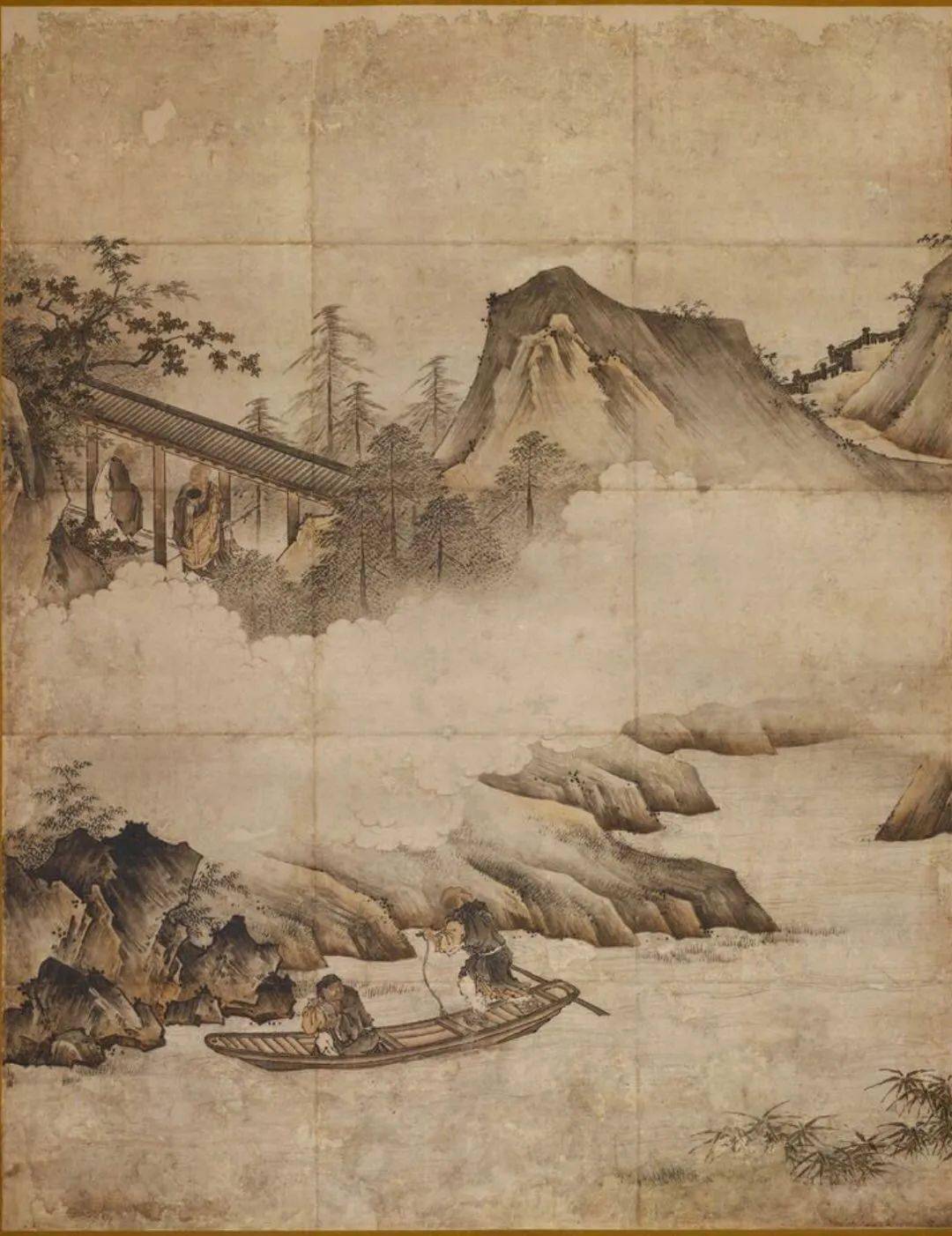 《西王母》狩野元信元信的出现,决定了以往具有多种可能的汉画日本画