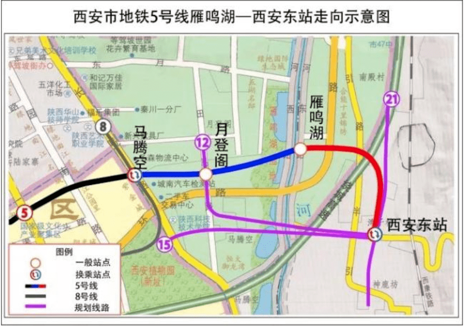 西安市浐河西路规划图图片