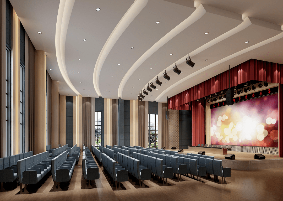 社区礼堂改造效果图德清新丰社区(创建理念—"宜居宜学宜游的动感乐活