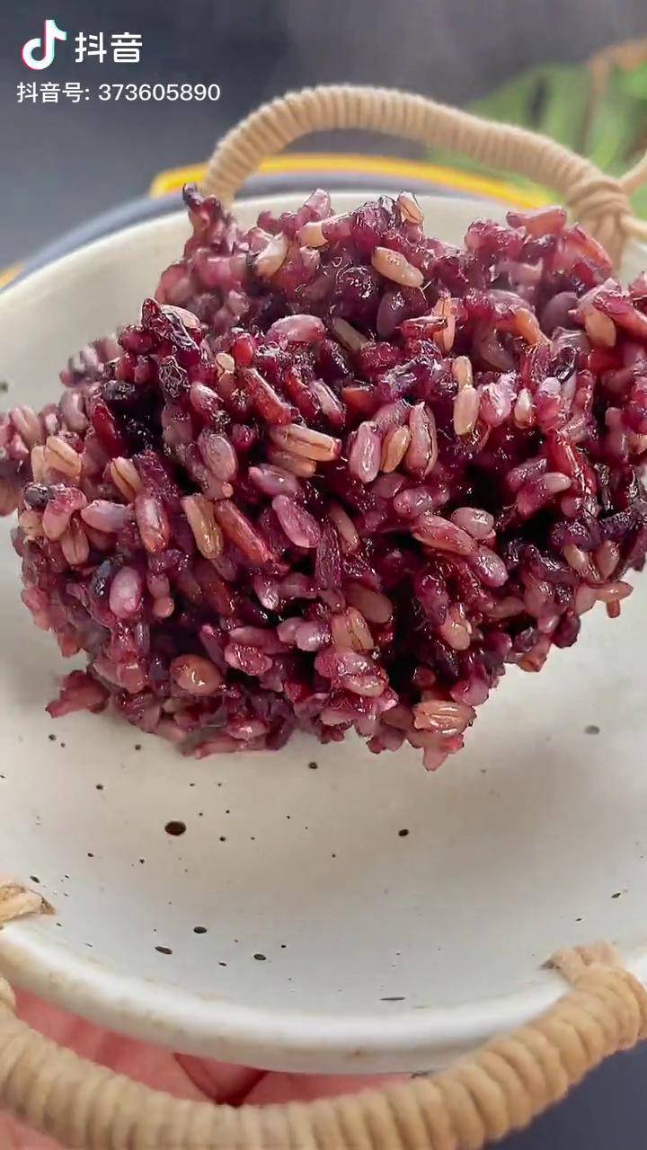 粗粮五色糙米饭全家都喜欢吃的主食寻个地道味五色糙米