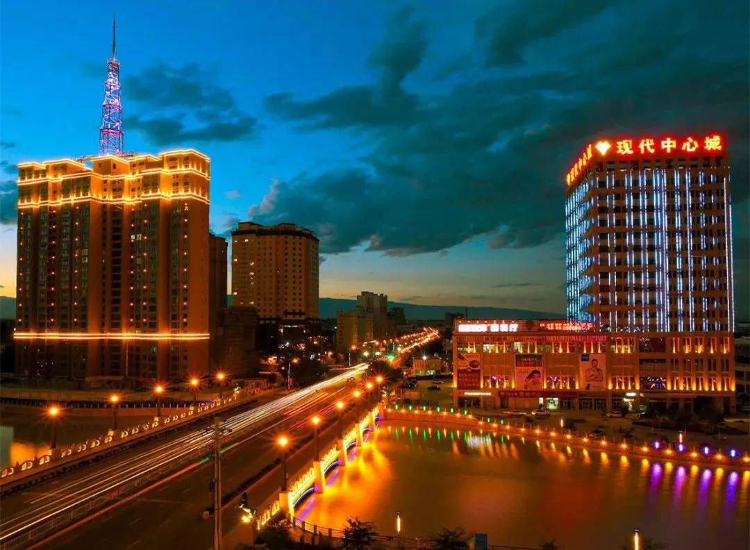 水在城中走人在画中游博乐市三河九桥再现魅力