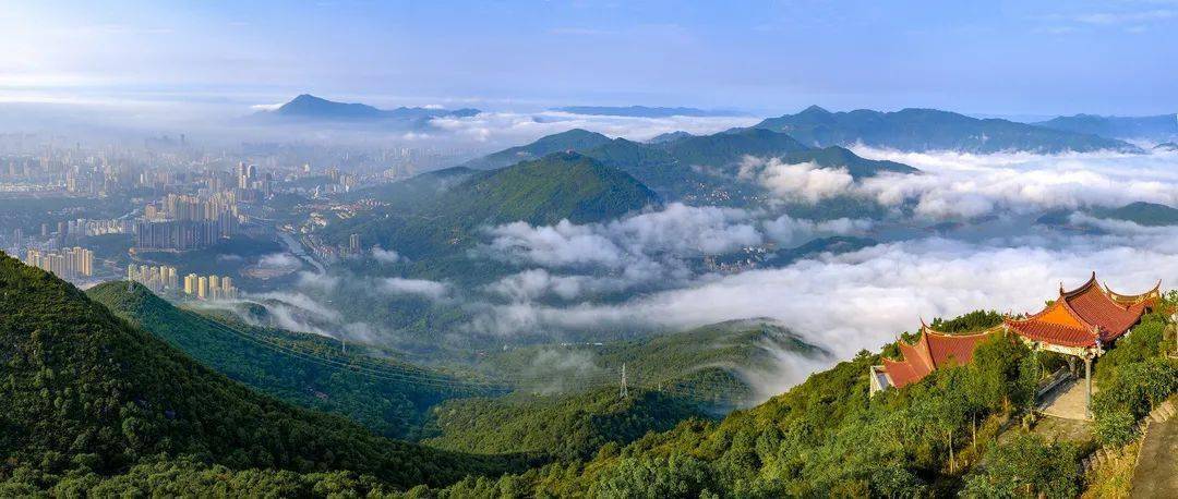 漳州,长汀,特区城市厦门 名胜以武夷山风景区,福州鼓山涌朱寺,厦门