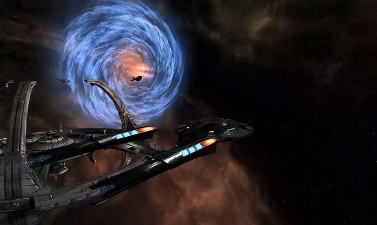 基于量子效应,科学家们相信这种星际飞船将从黑洞的视界中投放出来.