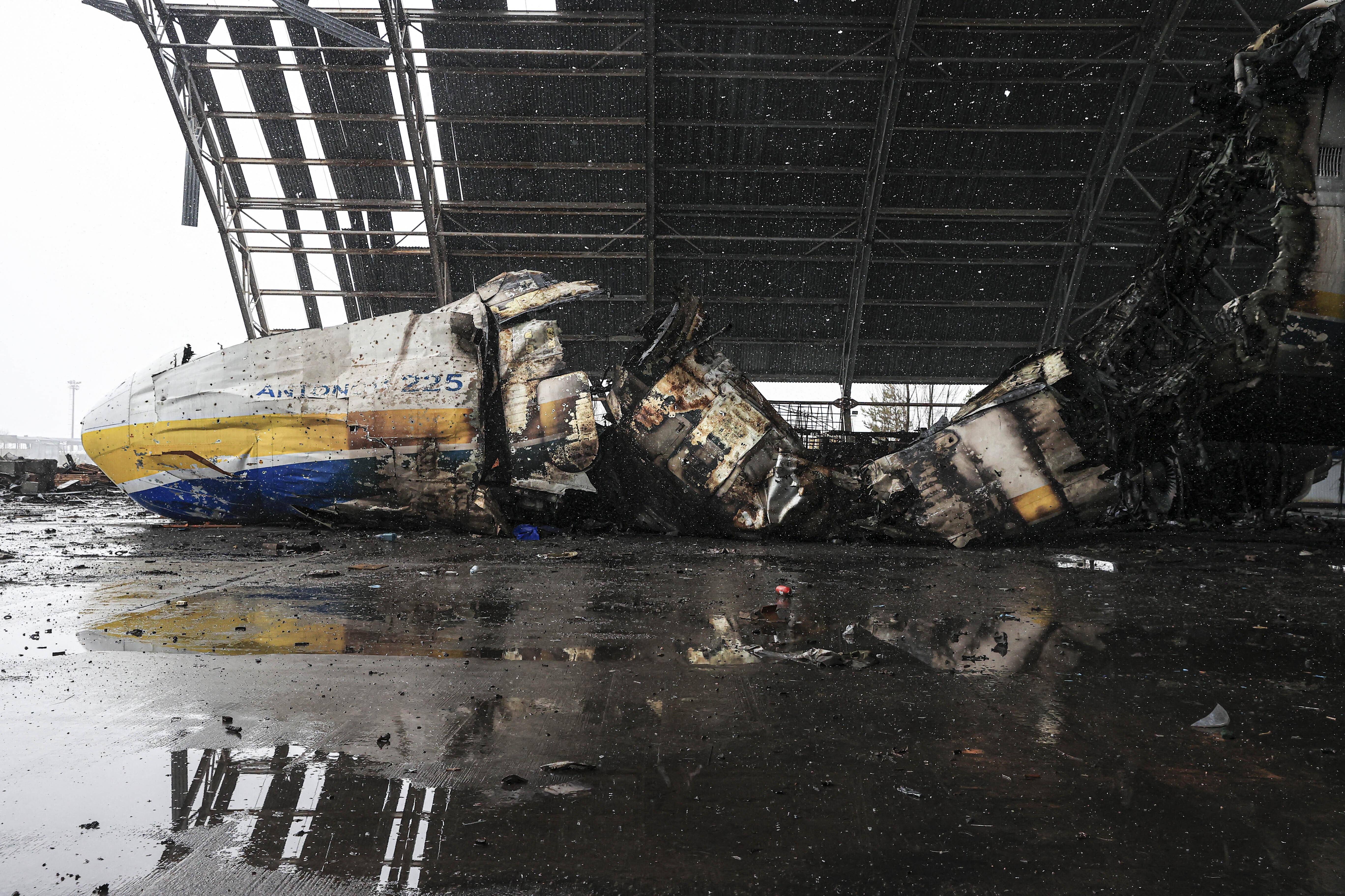乌克兰航展事故现场图图片