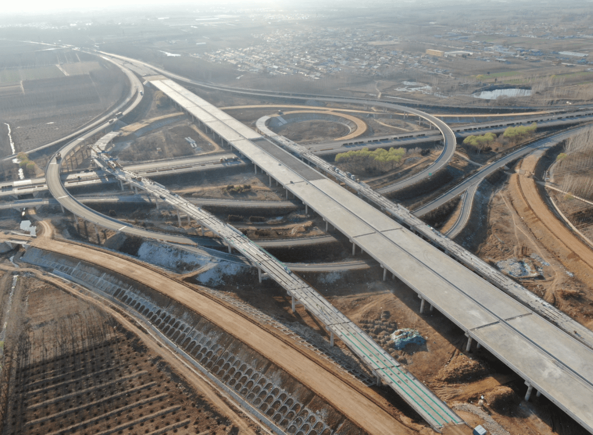 京秦高速建设有新进展,预计2022年底建成通车_施工_主线桥_下院