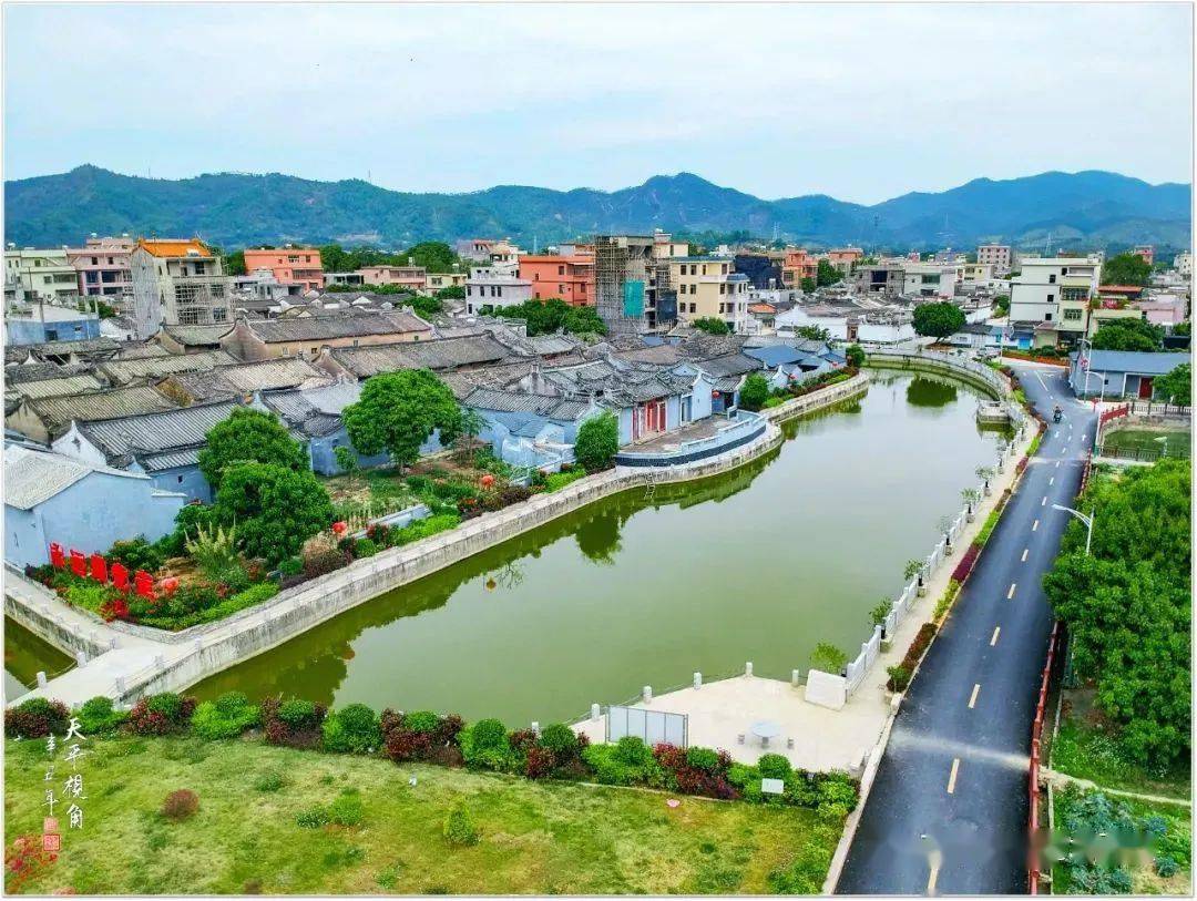 家乡美胜日寻芳大溪井美村