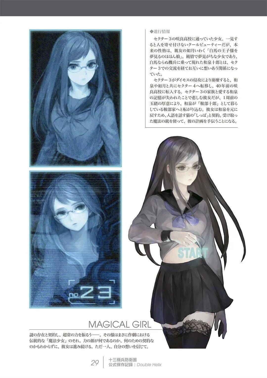 画集收录十三机兵防卫圈少年少女们的浪漫青春每一个桥段都充斥着浪漫