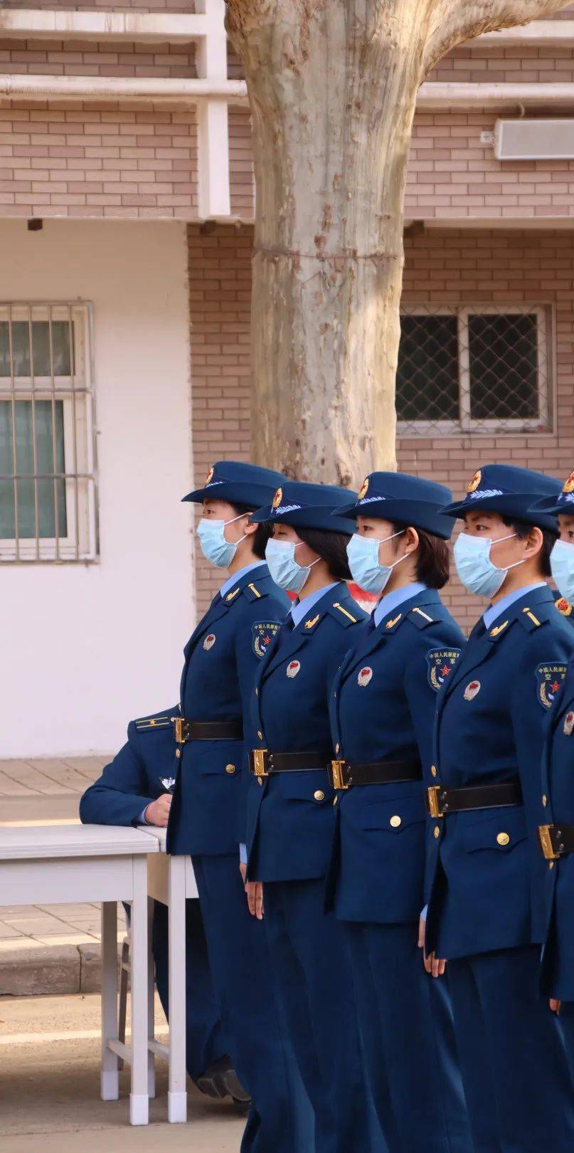 春华开颜四月天 厉兵秣马练兵时_队列_会操_体能