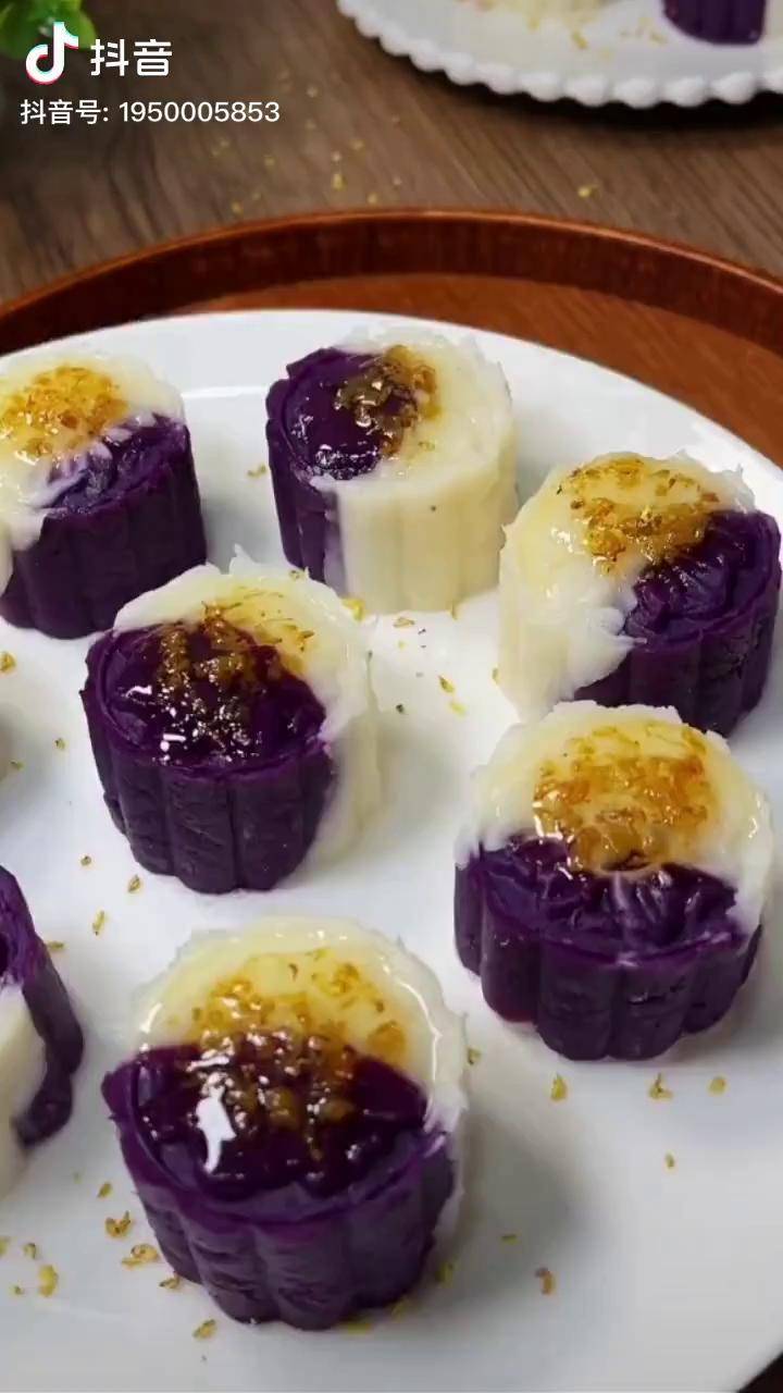 紫薯糕的做法图片