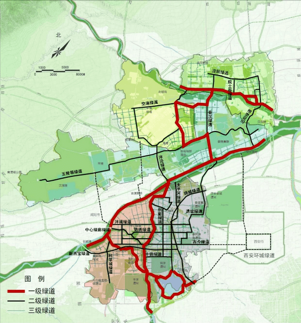 西咸交通体系规划出炉,涉及这些轨交,高速,枢纽项目_建设_西安_新区