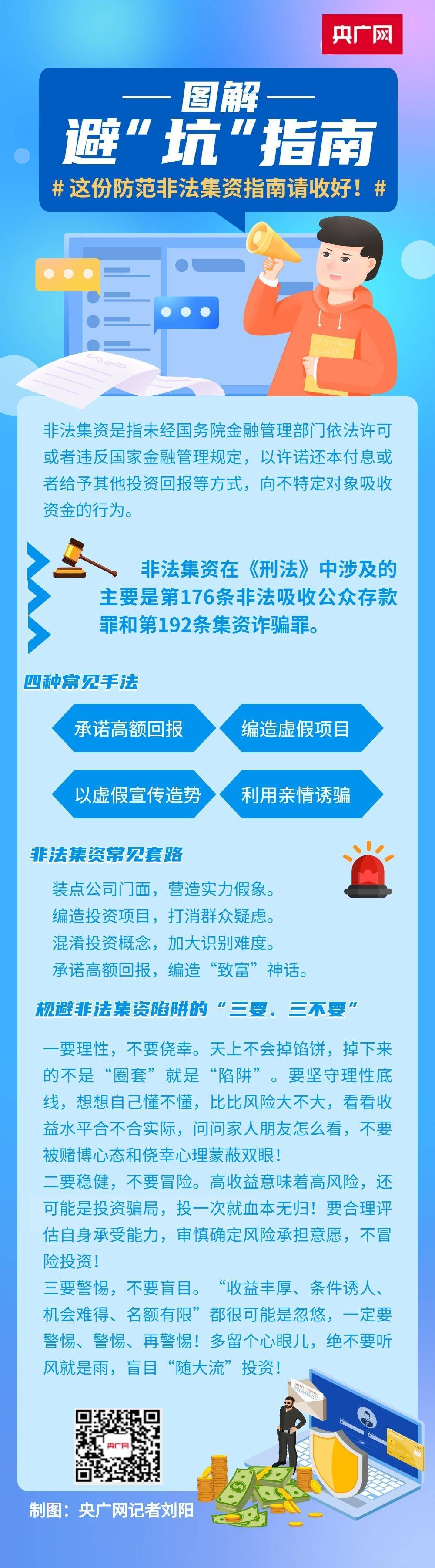 图解|避“坑”指南 这份防范非法集资指南请收好！