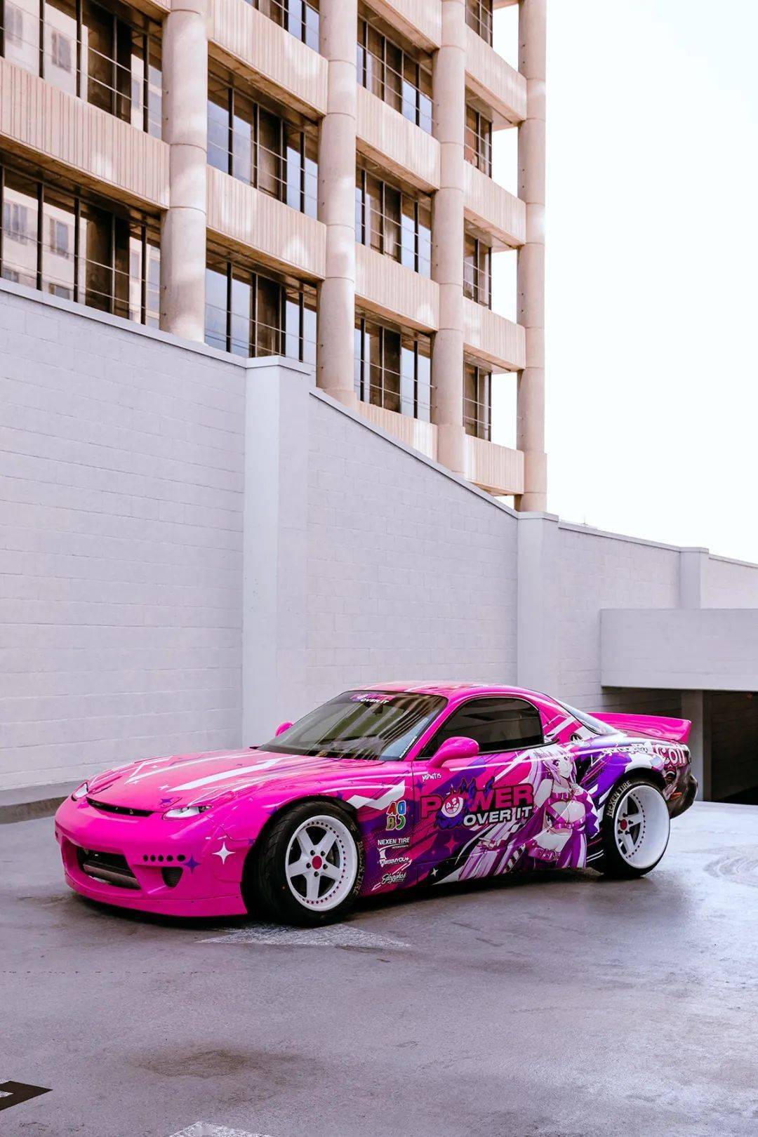 模特及漂移车手 sara choi 与她的 mazda rx-7 fd 改装车 | drivers