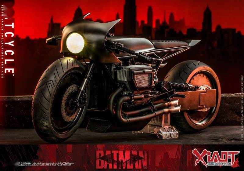 模玩资讯 Hot Toys 蝙蝠侠 蝙蝠摩托车 Batcycle 1 6 收藏载具 粉紫色