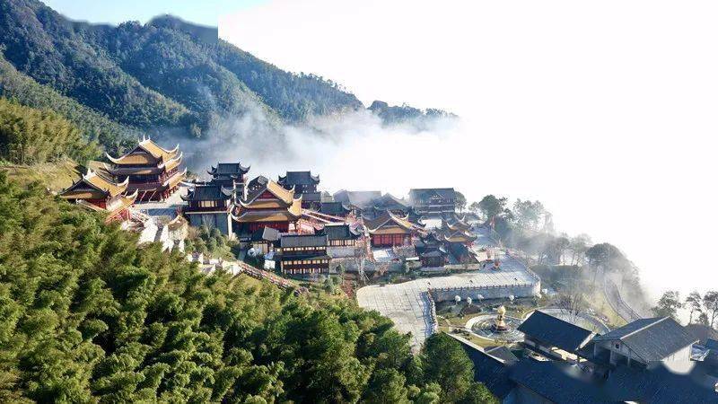 春和景明四月天,茶山竹海宝吉文化公园有序开放_永川_文峰山_寺庙