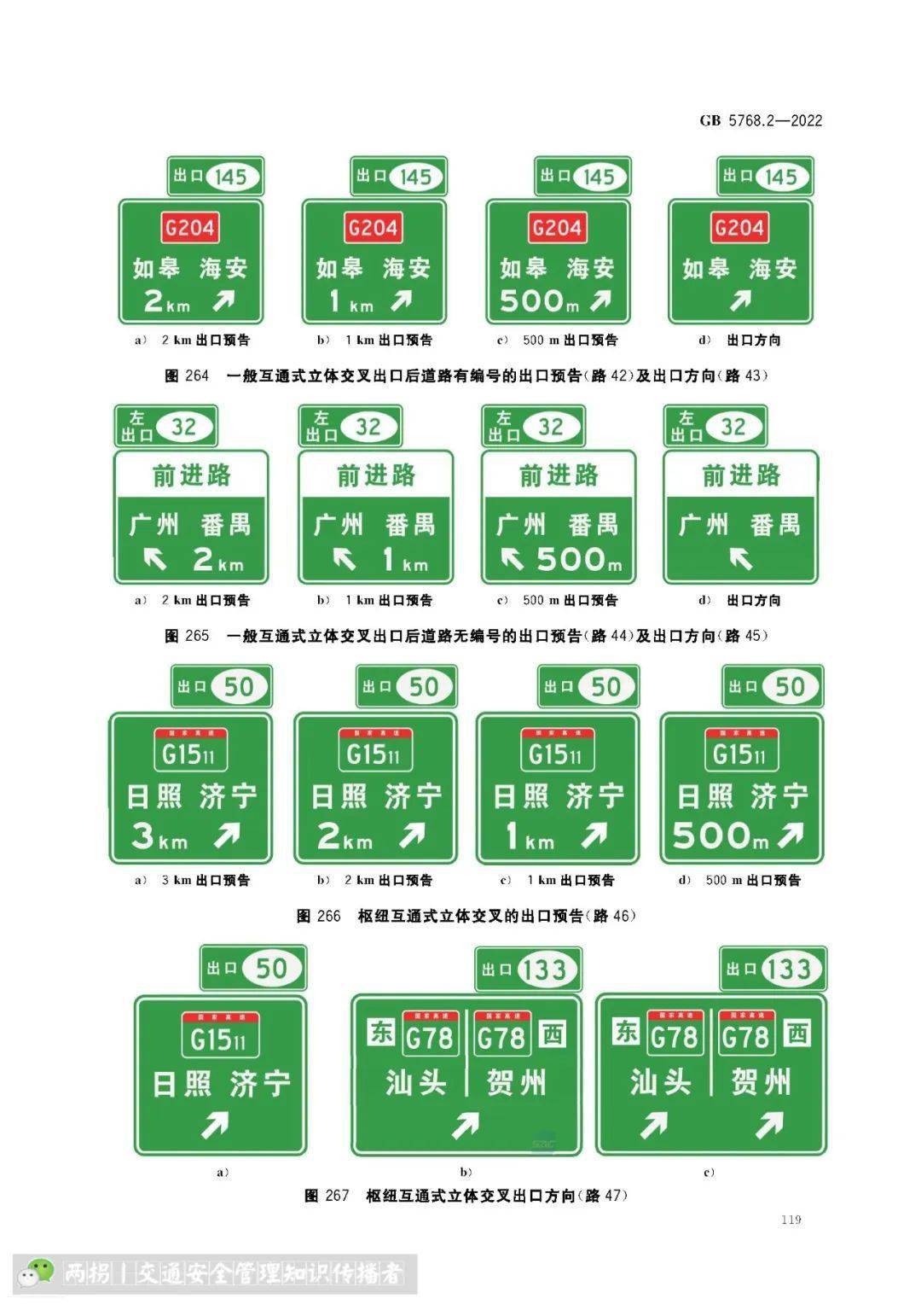 2022版道路交通標誌和標線第2部分道路交通標誌gb5768210月1日起施行