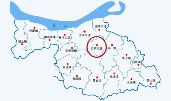 江阴地图放大图片