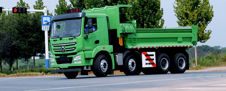 实现渣土运输新生态全新徐工汉风g5环保渣土车亮相